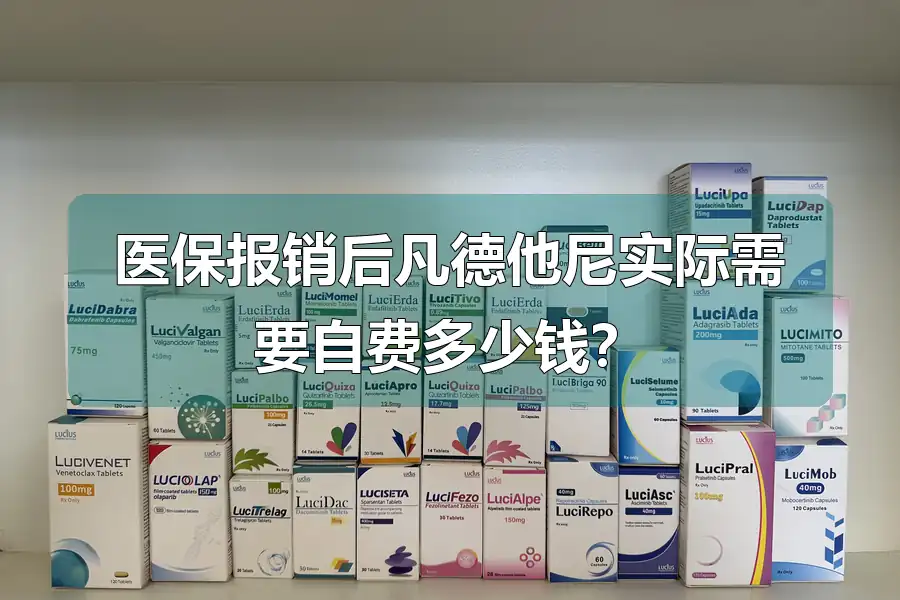 医保报销后凡德他尼实际需要自费多少钱?